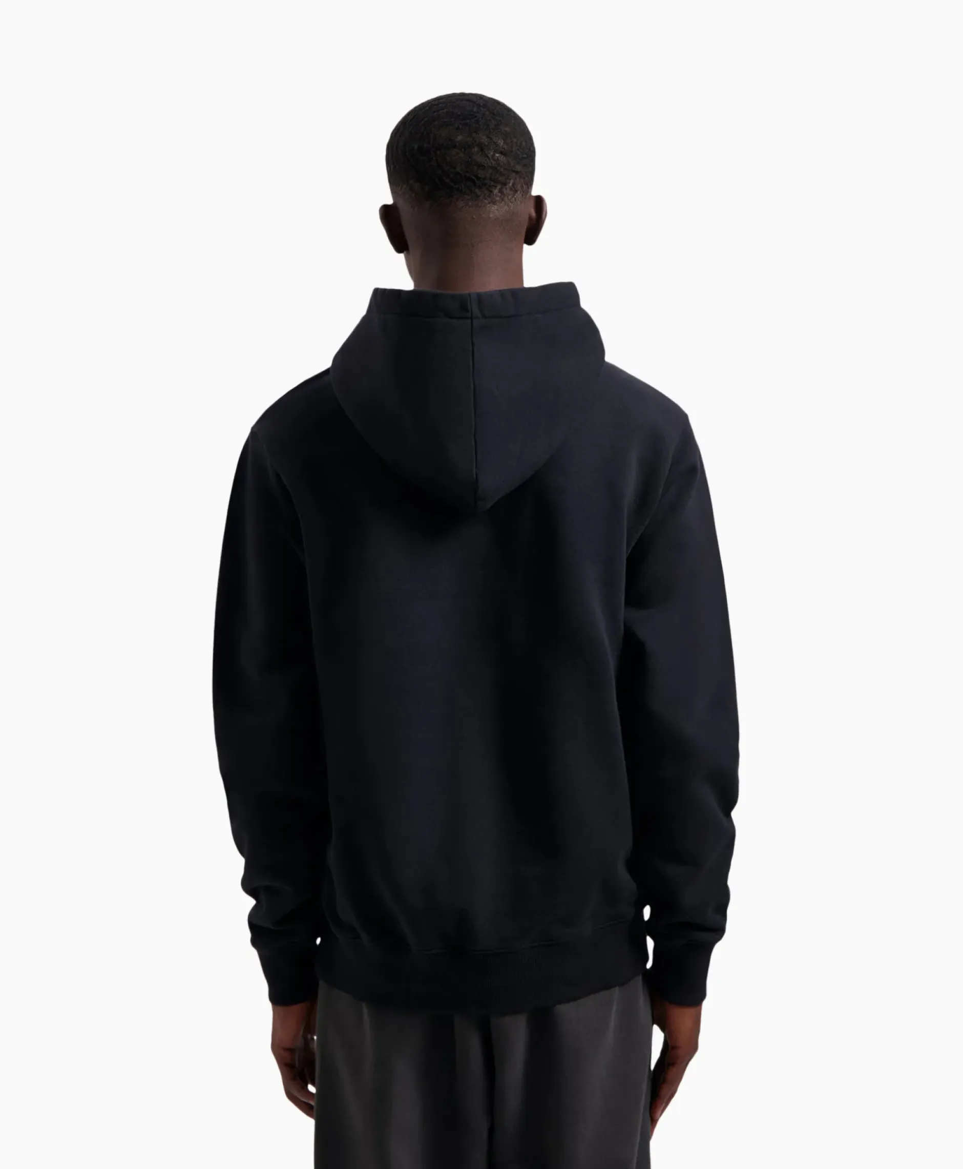 Hoodie Blur Logo Zwart^Olaf Hussein Discount