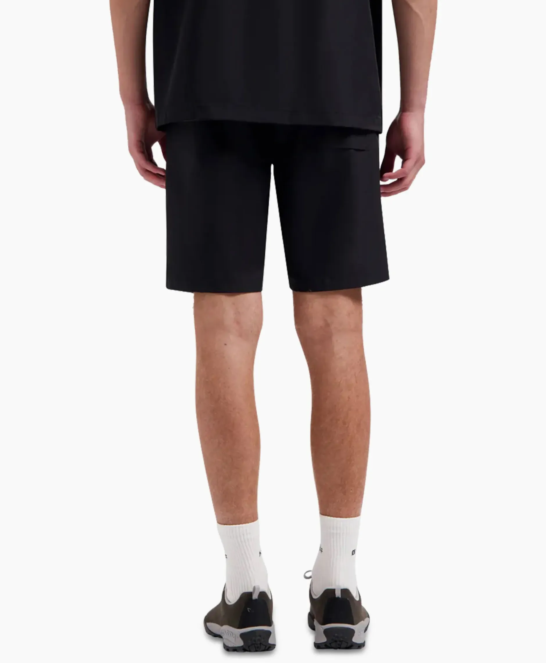 Korte Broek Nylon Zwart^Olaf Hussein