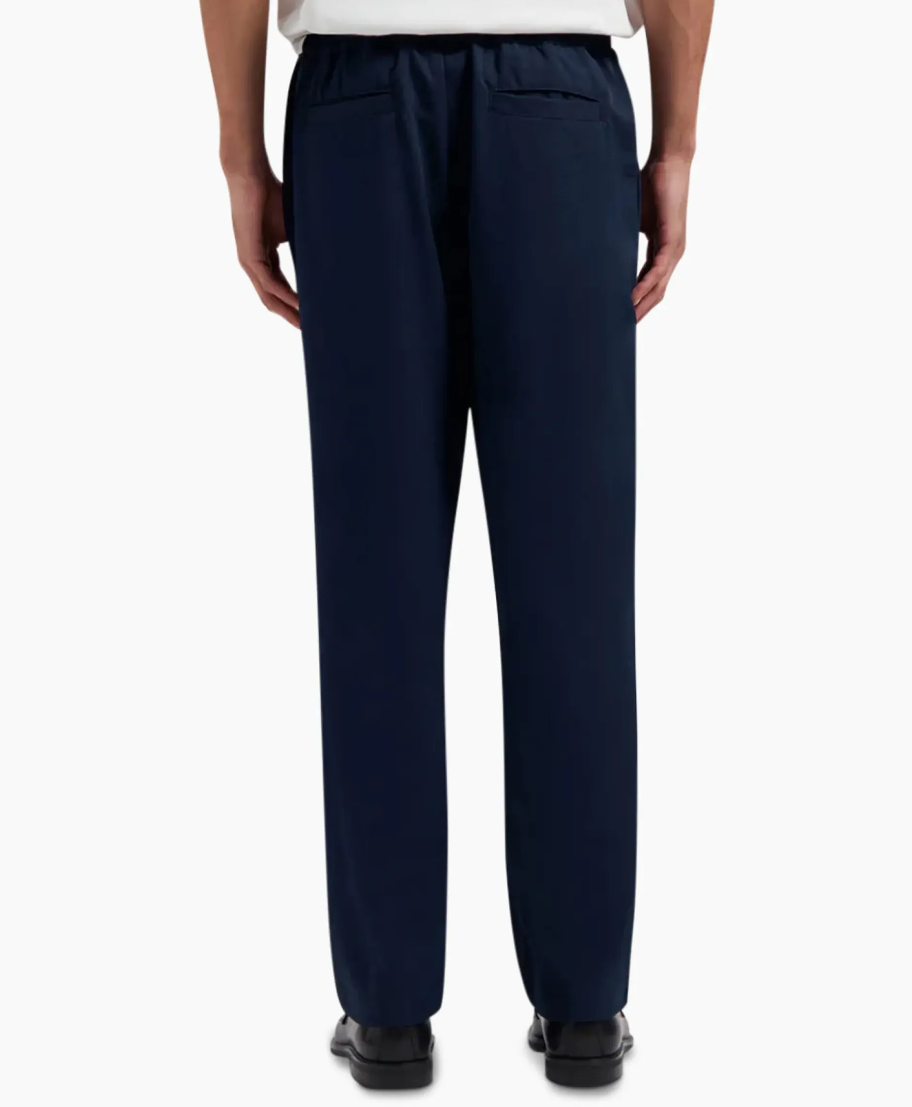 Pantalon Pintuck Donker Blauw^Olaf Hussein Sale
