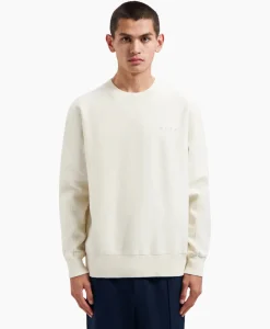 Pullover Face Chainstitch Off White^Olaf Hussein Discount