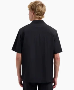 T-Shirt Korte Mouw Nylon Ss Zwart^Olaf Hussein Sale