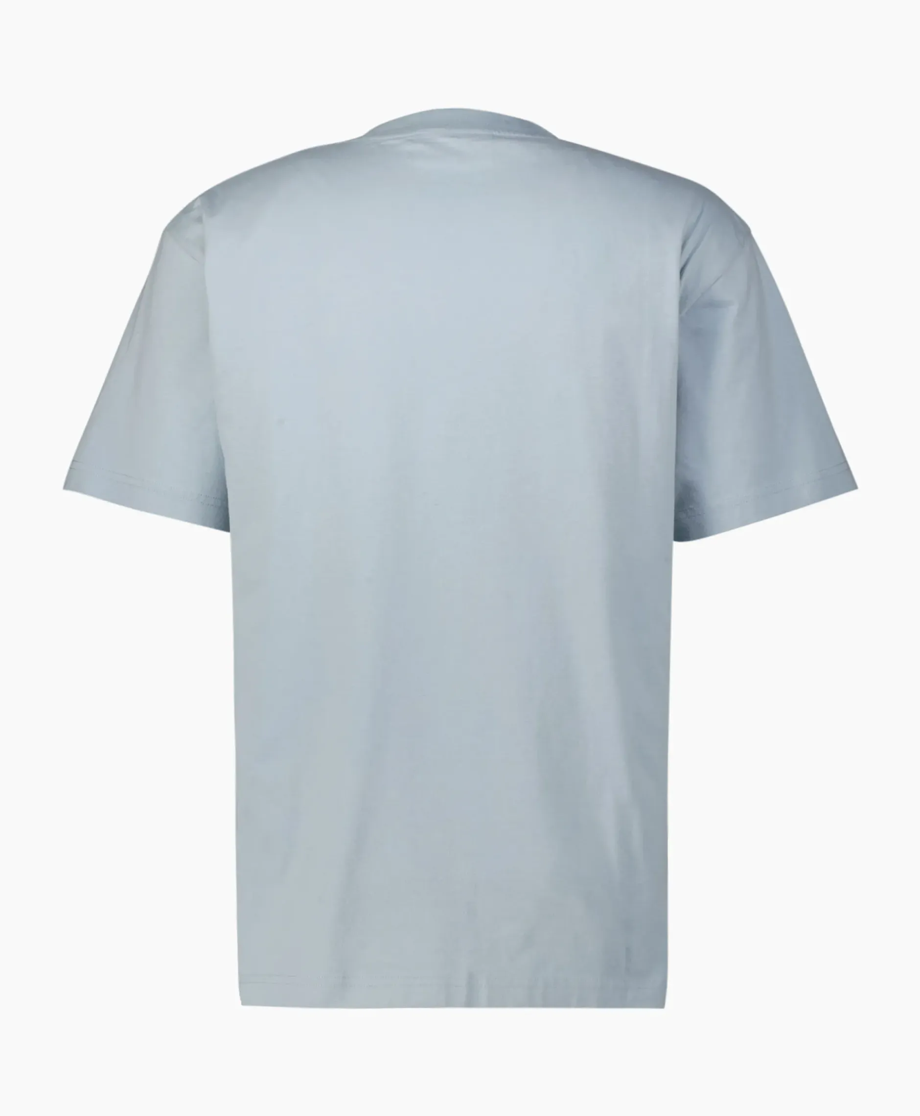 T-Shirt Korte Mouw Block Licht Blauw^Olaf Hussein New