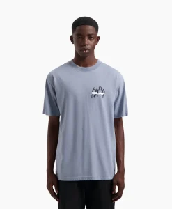 T-Shirt Transit Tee Blauw^Olaf Hussein Clearance