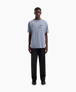T-Shirt Transit Tee Blauw^Olaf Hussein Clearance