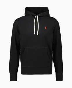 Hoodie Long Sleeve-Knit Zwart^Ralph Lauren Sale