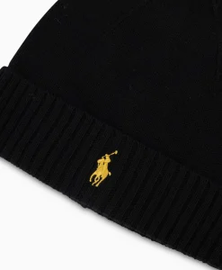 Muts Cold Weather Zwart Dessin^Ralph Lauren New
