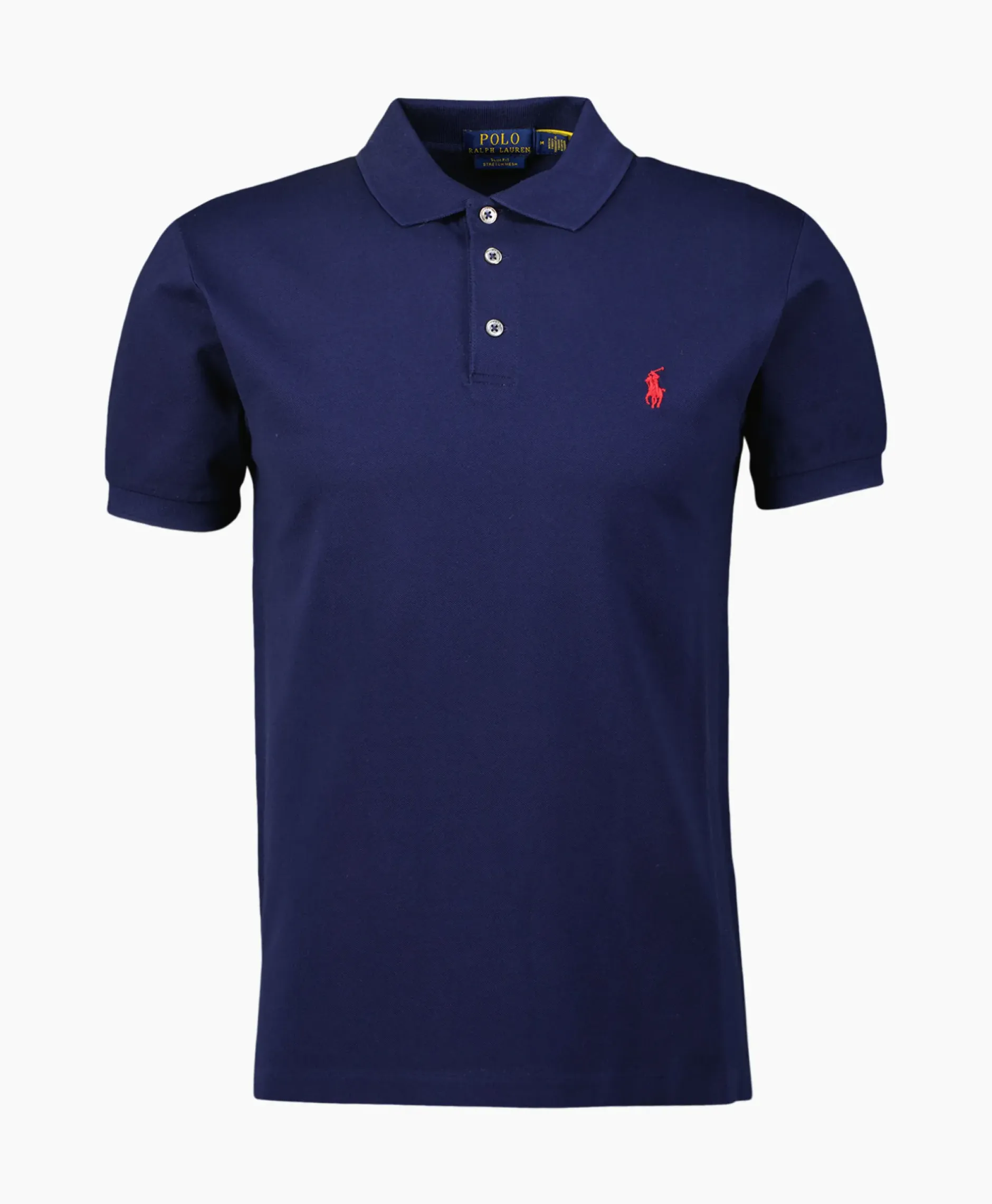 Polo Short Sleeve Knit Donker Blauw^Ralph Lauren Outlet