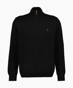 Pullover Kwart Zip Merino Zwart^Ralph Lauren Best