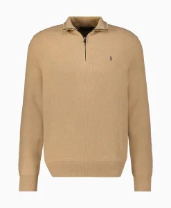 Pullover Quarterzip Cotton Beige^Ralph Lauren Outlet