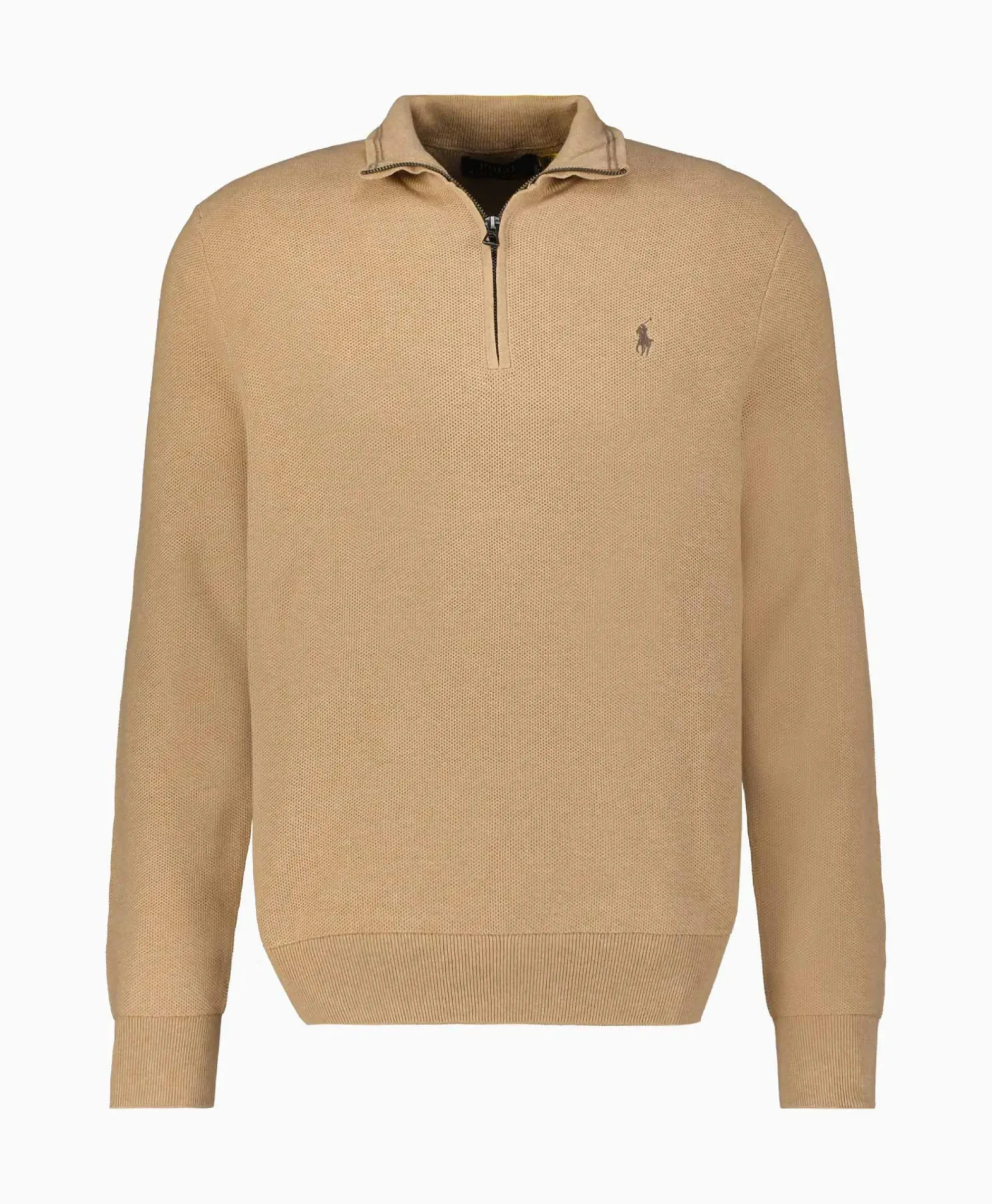Pullover Quarterzip Cotton Beige^Ralph Lauren Outlet