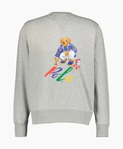 Sweater Paint Bear Grijs^Ralph Lauren Best