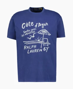T-Shirt Korte Mouw Short Sleeve Cote D'Azur Petrol^Ralph Lauren Best