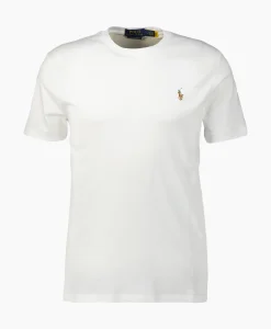 T-Shirt Korte Mouw Short Sleeve Wit^Ralph Lauren New