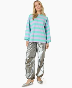 Longsleeve Cristel Blauw^Refined Department Outlet