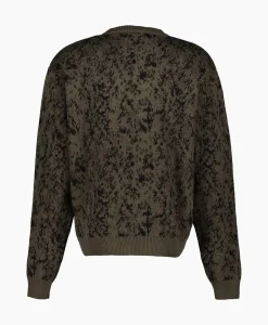 Gebreide Trui Camo Groen^Represent