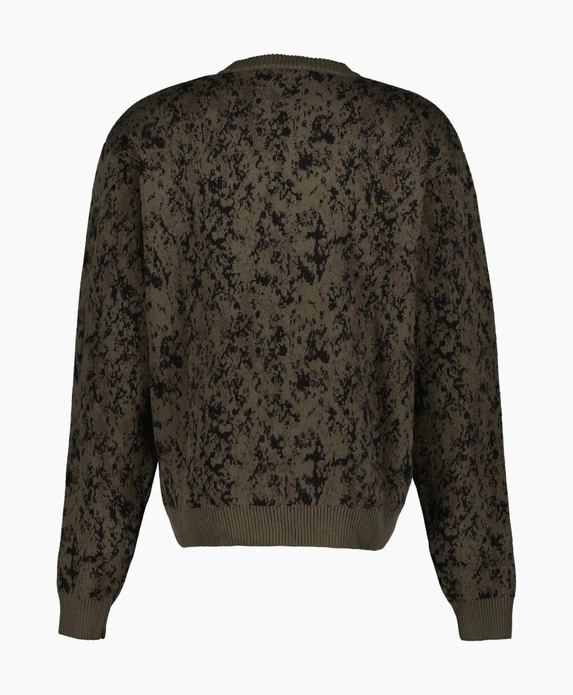 Gebreide Trui Camo Groen^Represent