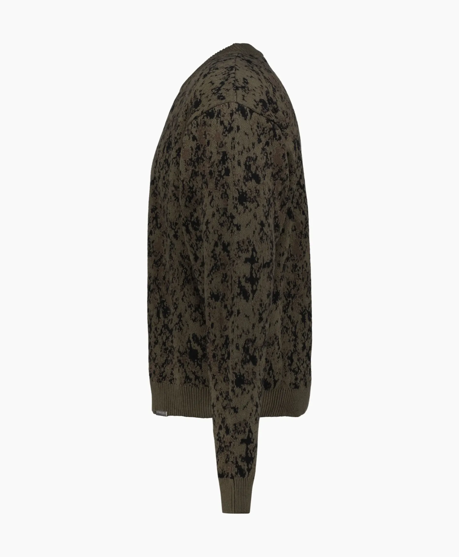 Gebreide Trui Camo Groen^Represent