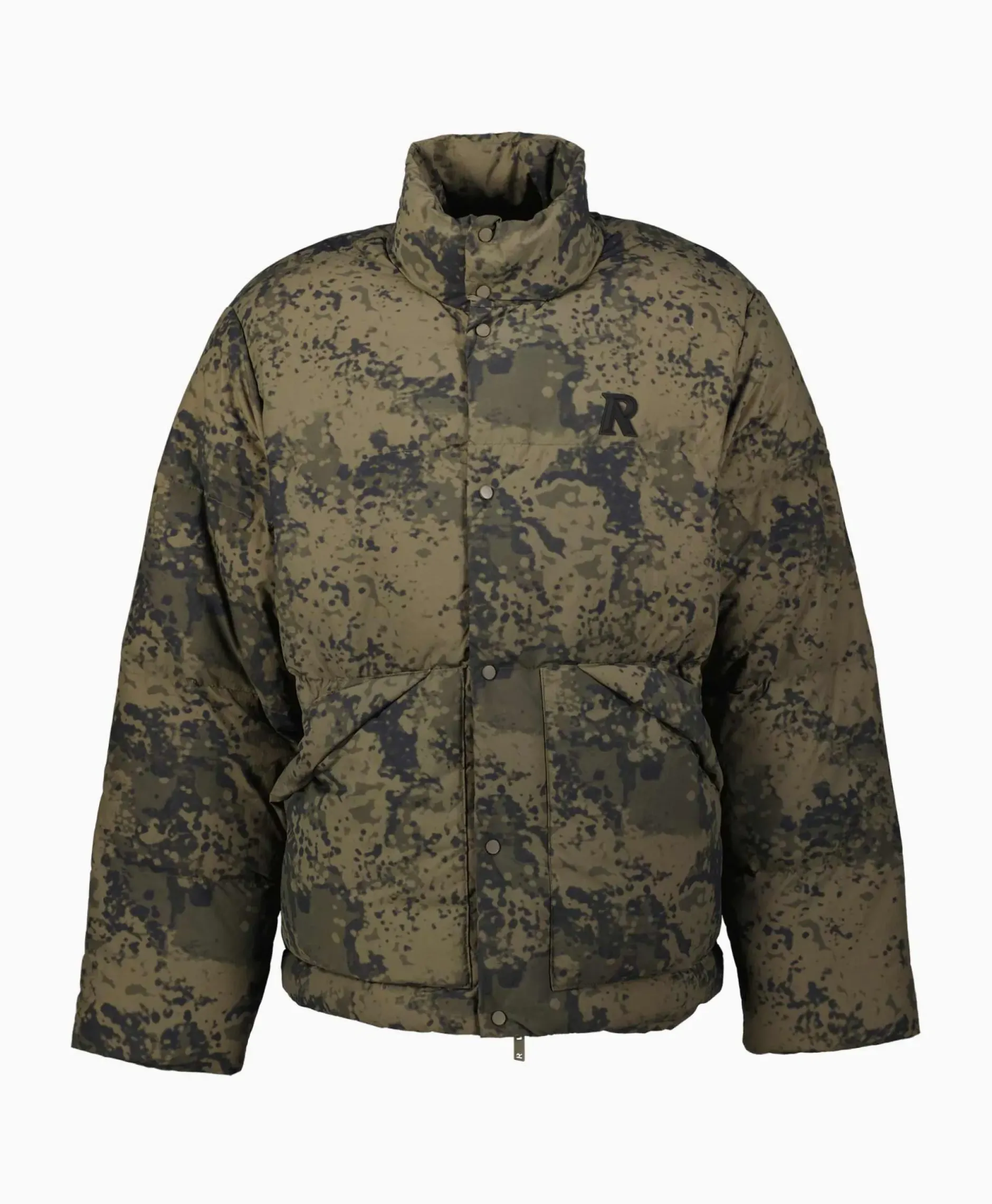 Gewatteerde Jas Puffer Groen^Represent Online