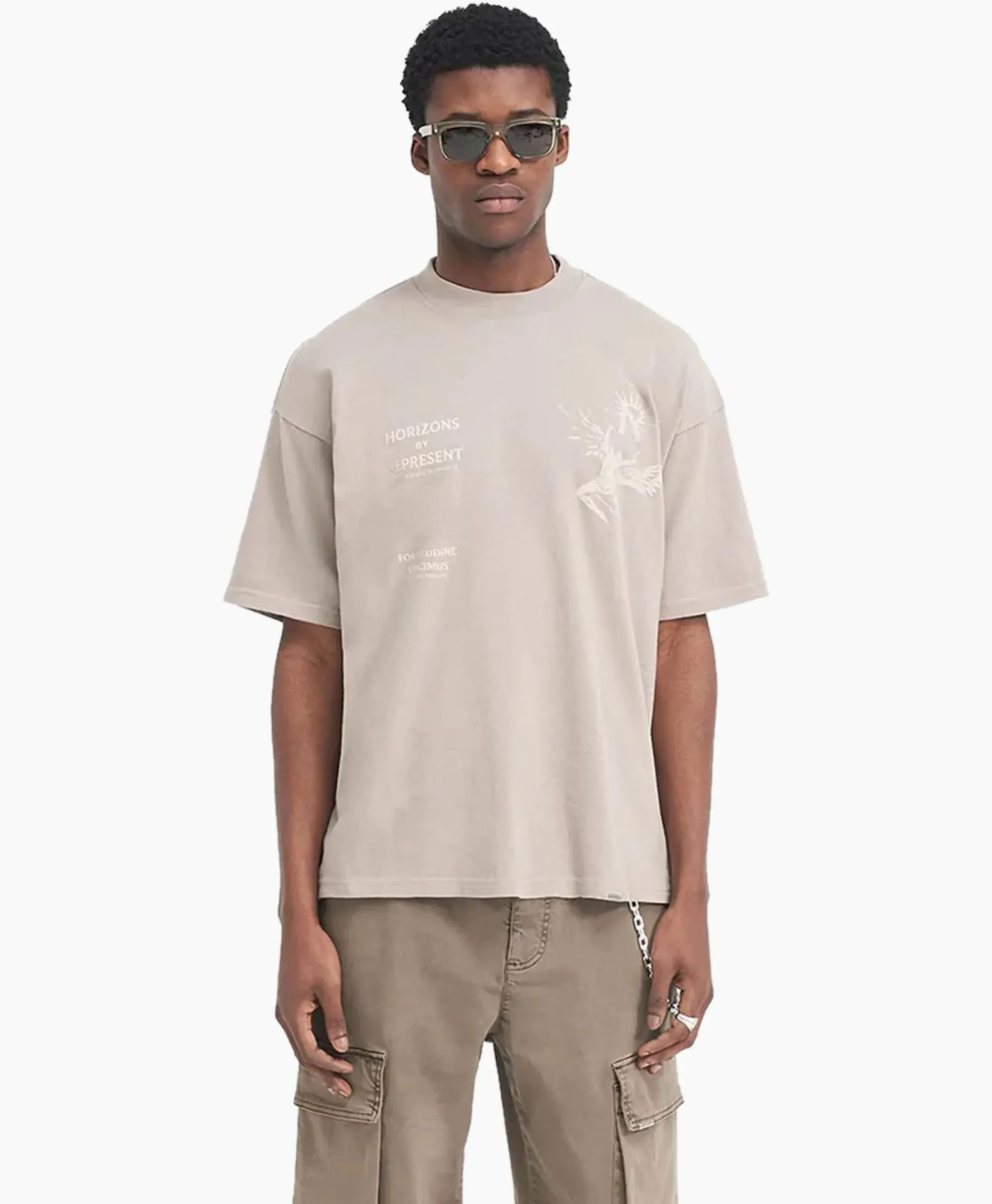 Top & T-Shirt Icarus Beige^Represent New