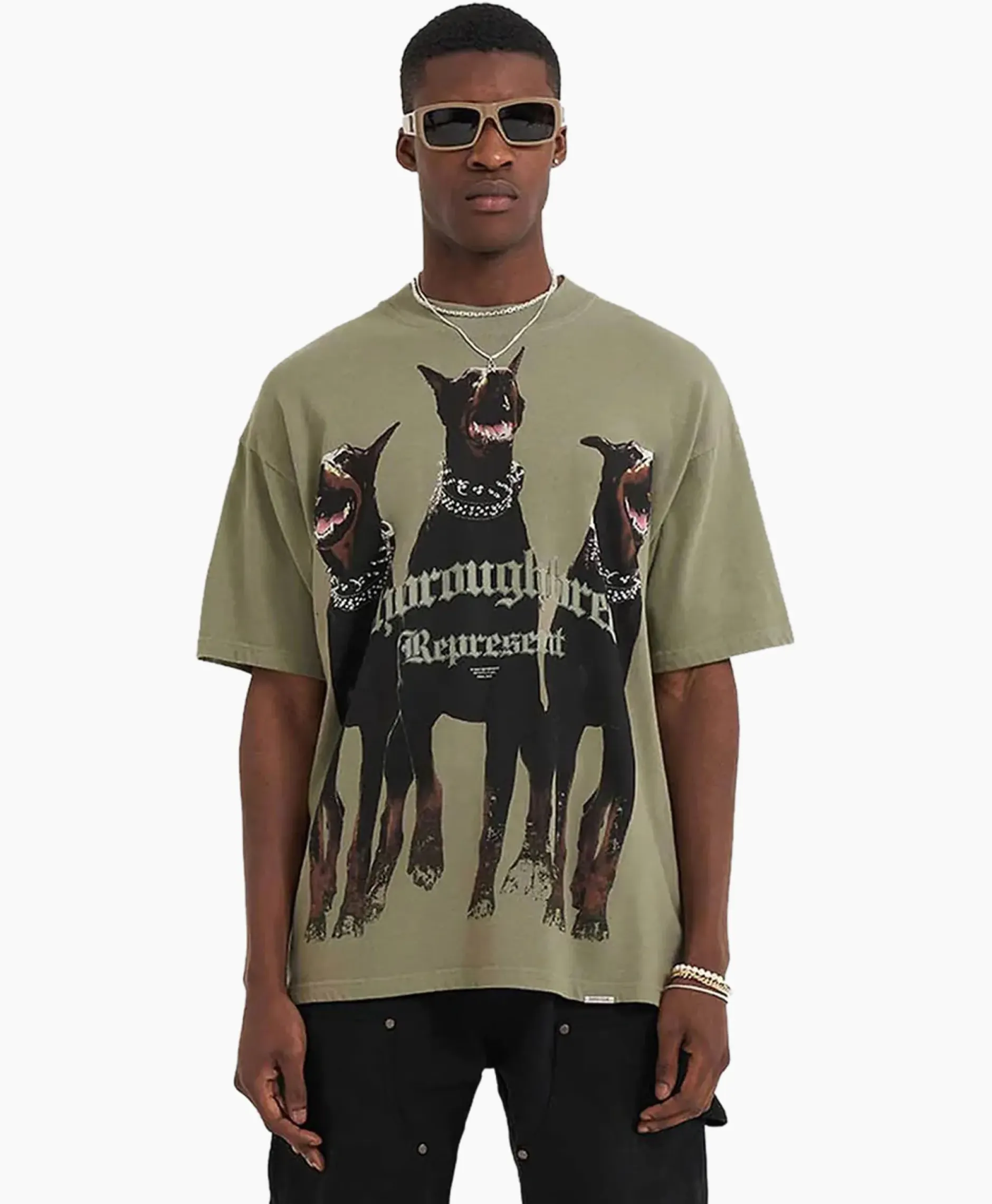 Top & T-Shirt Thoroughbred Groen^Represent Outlet
