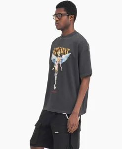 T-Shirt Korte Mouw Rebornzwart^Represent