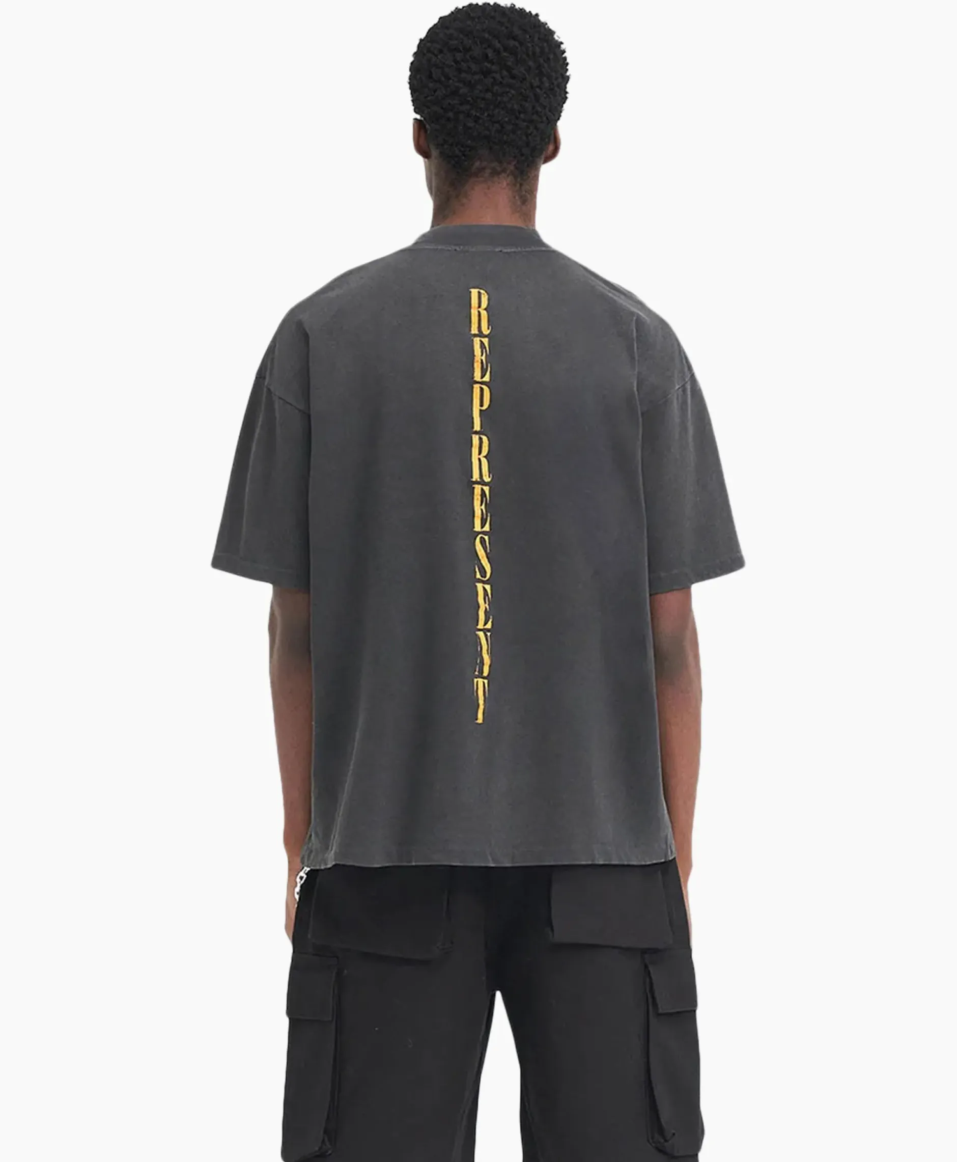 T-Shirt Korte Mouw Rebornzwart^Represent