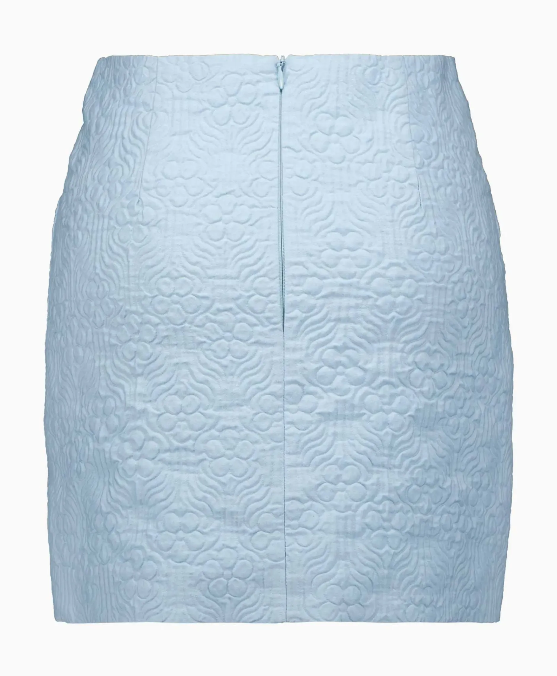 Rohe Minirok Short Jacquard Skirt Blauw^Róhe Sale