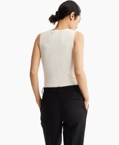 Rohe Top Bustier Shaped Knitted Off White^Róhe Hot