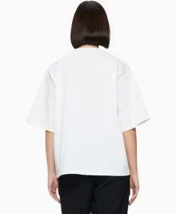 Rohe T-Shirt Korte Mouw Classic Wit^Róhe Outlet