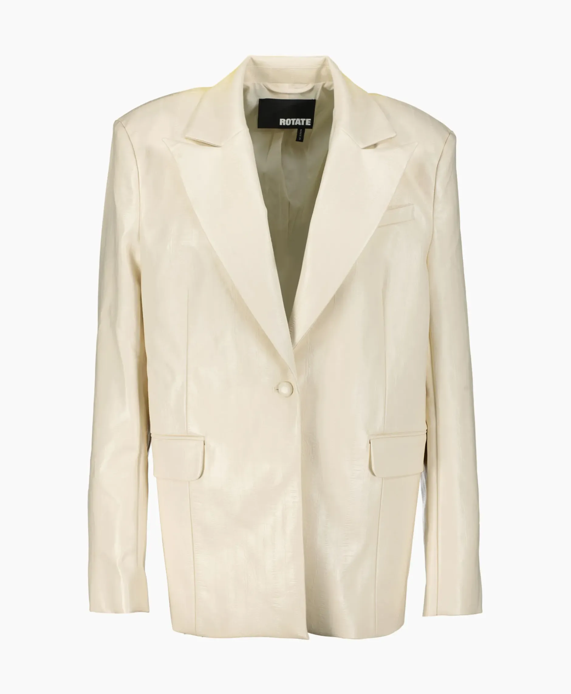 Blazer Textured Oversized Wit^Rotate Discount