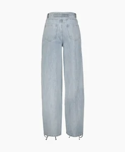 Jeans Denim Laced Legj Blauw^Rotate Hot