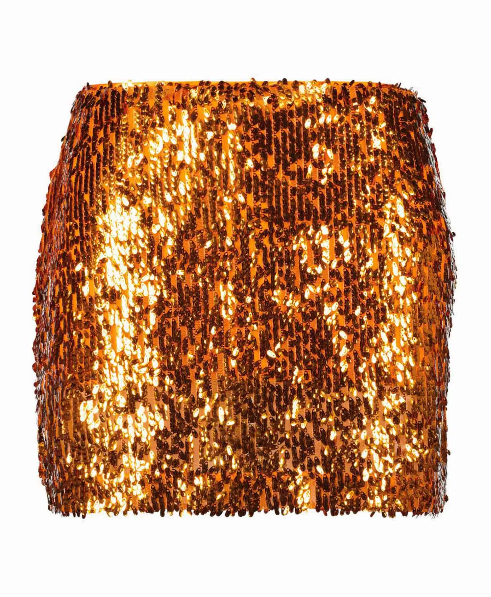 Minirok Sequins Mini Oranje^Rotate Discount
