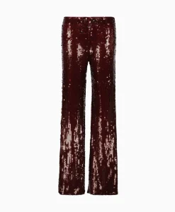 Pantalon Sequins Low Waist Bordeaux^Rotate Outlet