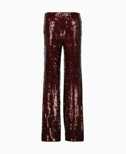 Pantalon Sequins Low Waist Bordeaux^Rotate Outlet