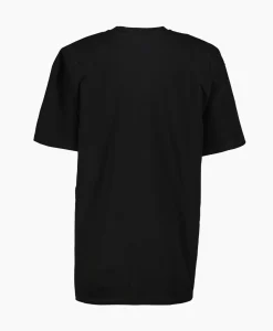 T-Shirt Korte Mouw Oversized Logo Zwart^Rotate Discount