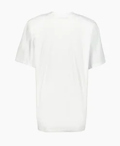 T-Shirt Korte Mouw Oversized Logo Wit^Rotate New