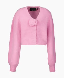 Vest Knit Cropped Pink^Rotate New