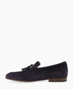 Loafer Doodling-Rvr Donker Blauw^Santoni Best