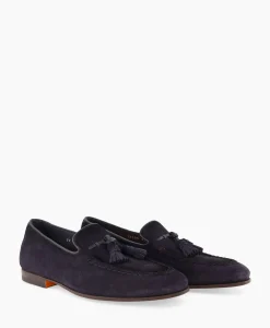 Loafer Doodling-Rvr Donker Blauw^Santoni Best