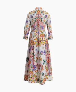 Midi Jurk Elenat Oranje^Sara Roka Sale