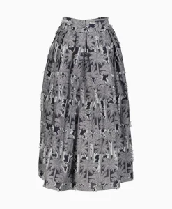 Midi Rok Divonne Grijs^Sara Roka New