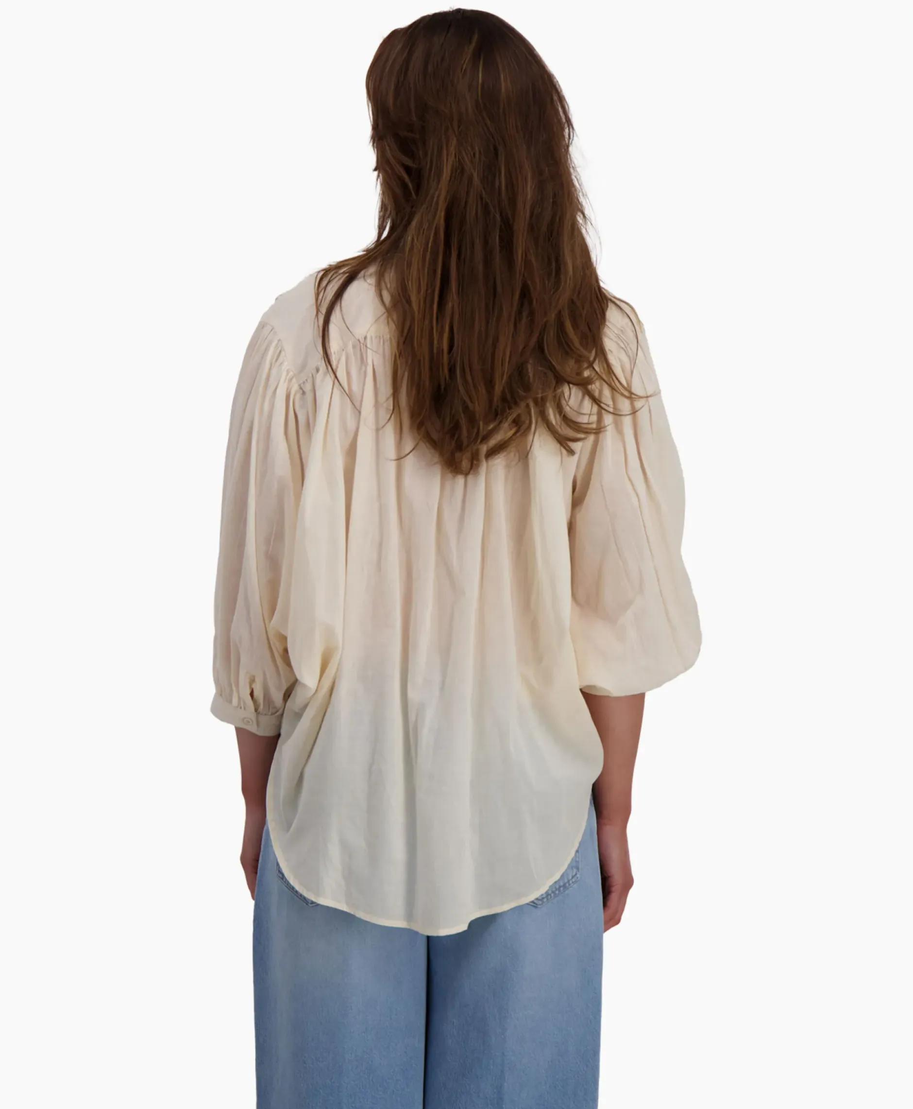 Blouse Balloon Beige^Sea Me Happy Outlet