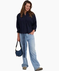 Blouse Balloon Donker Blauw^Sea Me Happy Outlet