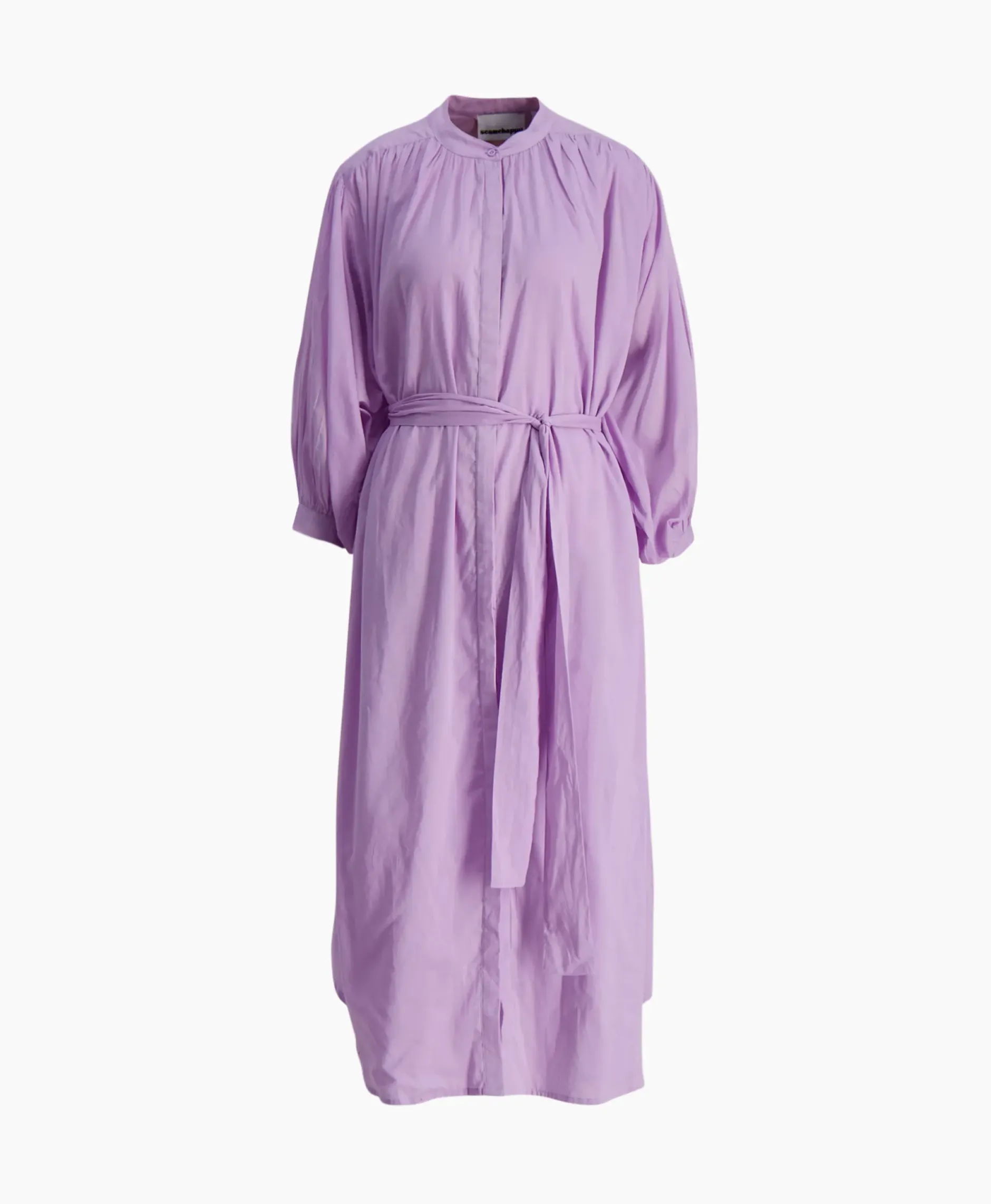 Maxi Jurk Balloon Long Double Layered Lila^Sea Me Happy Best