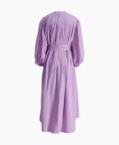 Maxi Jurk Balloon Long Double Layered Lila^Sea Me Happy Best