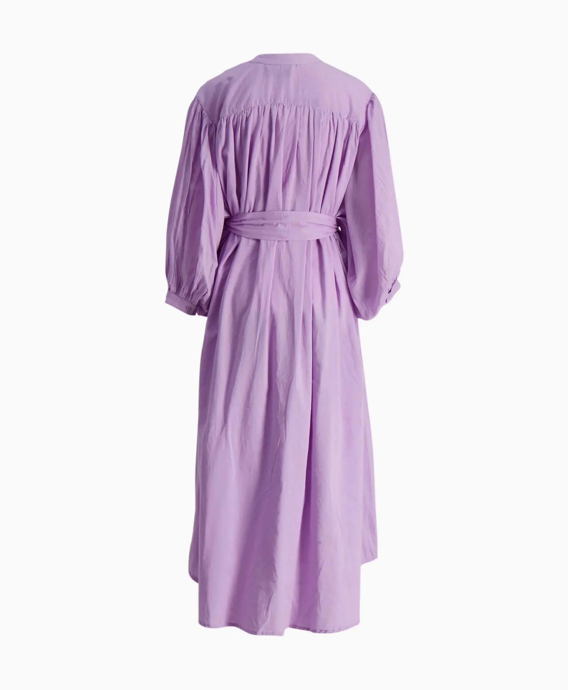 Maxi Jurk Balloon Long Double Layered Lila^Sea Me Happy Best