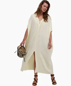 Maxi Jurk Monoi Bamboo Licht Geel^Sea Me Happy Sale