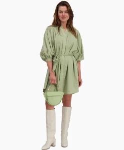 Mini Jurk Balloon Short Double Layered Licht Groen^Sea Me Happy