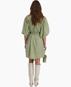 Mini Jurk Balloon Short Double Layered Licht Groen^Sea Me Happy