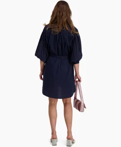 Mini Jurk Balloon Short Double Layered Donker Blauw^Sea Me Happy Online